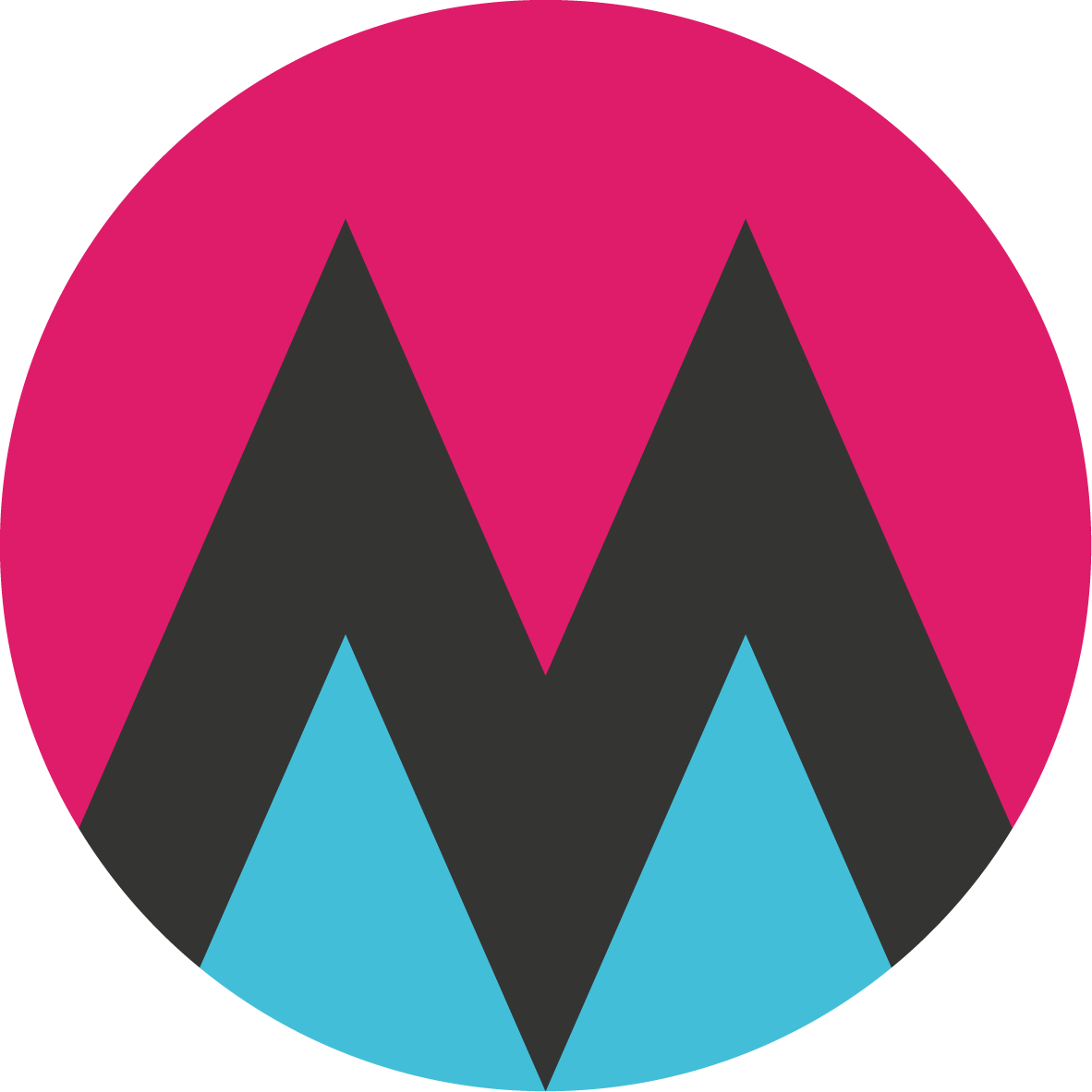 Logo: Galleri Münch (ikon, farve)